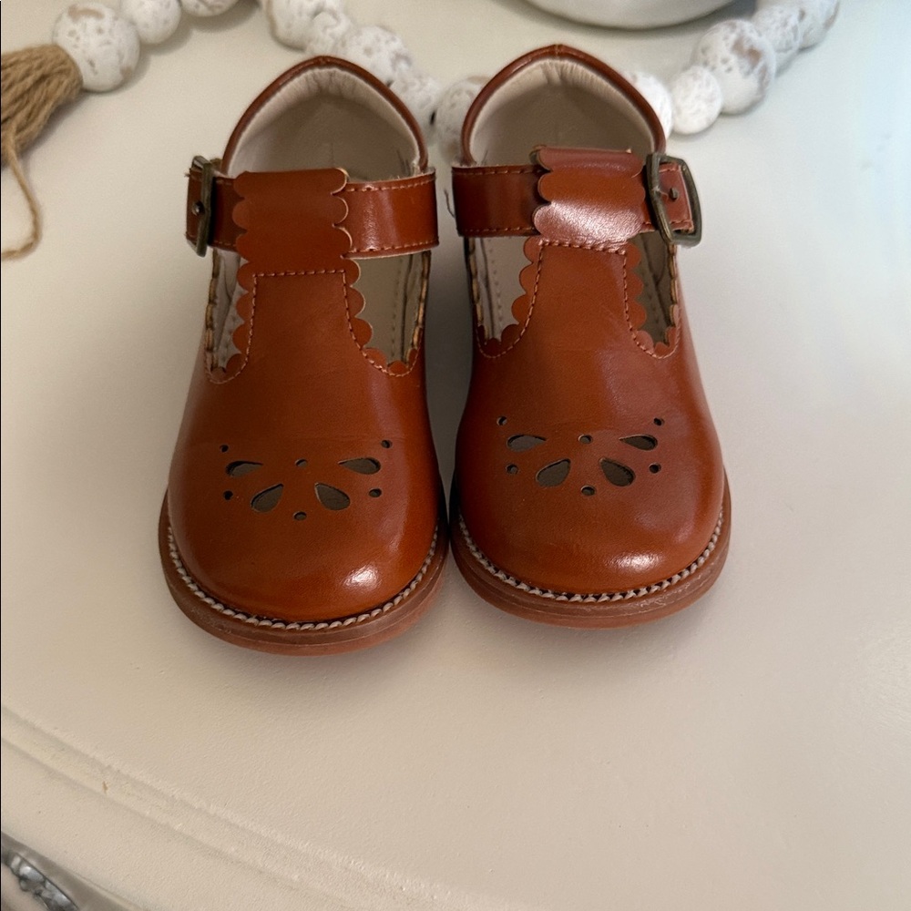 Felix and flora mary Jane Classic Brown Kids Shoes